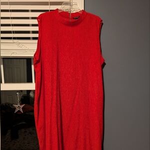 Eileen Fisher Woven Plissé Dress